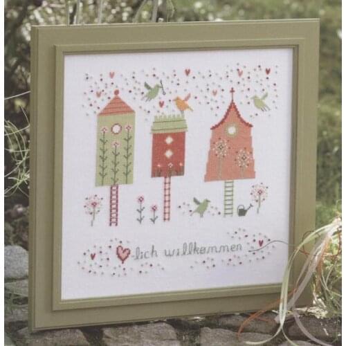 Needlework Cross stitch Handmade 14CT Counted Canvas DIY,Cross-stitch kits,Embroidery embroidery Magazine Beautiful Home 34-35