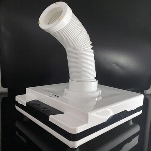 Dust Collector Flexible Rotation Square Tray Table For Dental Lab Technician Use To Clean And Tidy Table In 360 Degree Movable