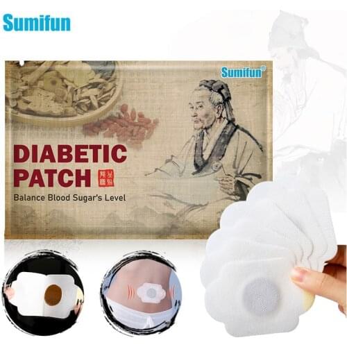 Sumifun 12pcs New Arrival Diabetic Patch Stabilizes Blood Sugar Level Balance Blood Glucose Diabetes Patches Treatment D3056