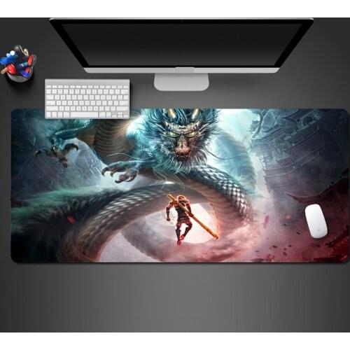Super Domineering Chinese Anime Mouse Pad Super Cool Fashion Selling Rubber PC Computer Gaming Pad Computer Keyboard Desk Mats