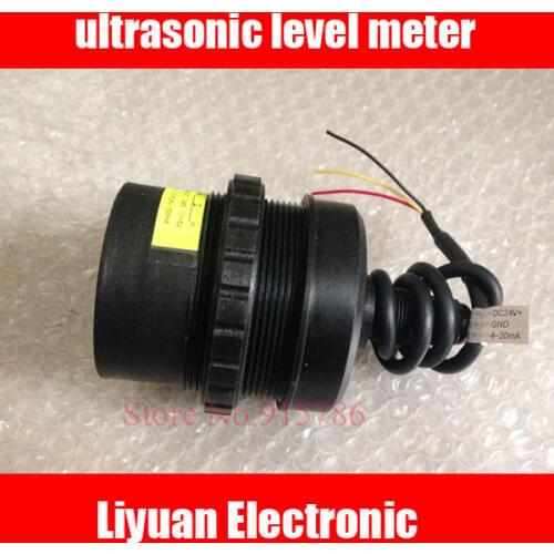 4-20MA ultrasonic level meter / level transmitter / 0-5m water level indicator / ultrasonic sensor