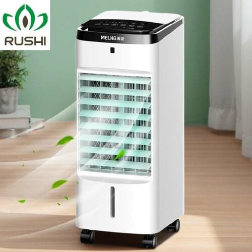 Smart Timing Air Conditioning Fan Refrigerator Leafless Electric Fan Air Conditioner Portable Fan Home 220V
