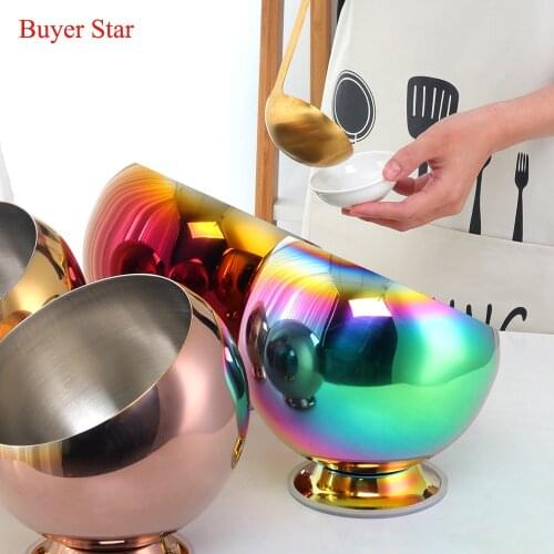 1/2PCS Gold Stainless Steel Storage Bowl Party Tray Bowls Salt Container Bottle Storage Kitchen Seasoning Candy Honey Jars