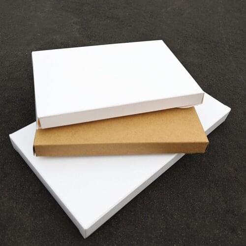 50Pcs Kraft Paper Box Envelope Photo Gift Boxes Wedding Postcard Blank Paper Gift Stationery Packaging Box Cosmetics Package