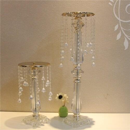 Free shipping Acrylic Crystal Wedding Centerpiece / Table Centerpiece 73 cm Tall * 20cm Diameter Wedding Decor road leads