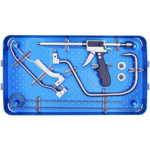 Basic Orthopedic Surgical Instruments Stainless Steel Collinear Reduction Clamp Instrument Set for Facture Surgery