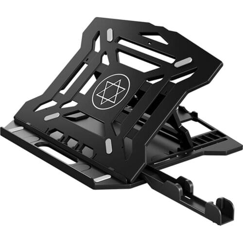 Laptop Stand Foldable Support Base Desktop Elevated Bracket Hanging Rack Cooler Pad Liftable Rotatable Portable Bracket PCHolder