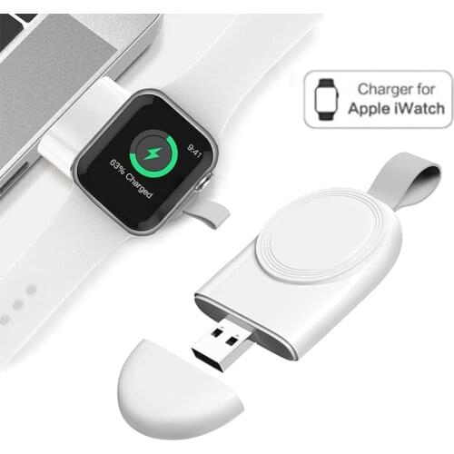 Portable Wireless Charger for IWatch 6 SE 5 4 Charging Dock Station USB Charger Cable for Apple Watch Series 3 2 1 Charging Appl