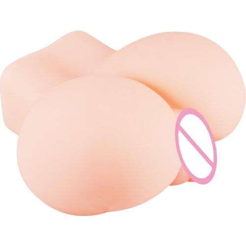 Sex shops realistic pussy ass man masturbator butt masturbator doggy style 3D prime silicone sex doll with Vagina and anus holes
