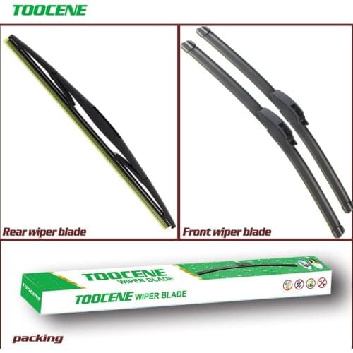 Front and Rear Wiper Blades For Nissan Patrol 2010 Onwards windshield Windscreen Wipers Car Accessories 24"+19"+12"