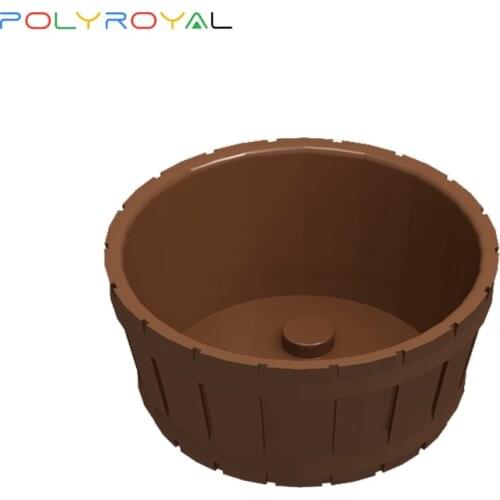 Building Blocks Technical parts 5X5X2 wooden basin container 10 PCS MOC Compatible With brands toys for children 64951
