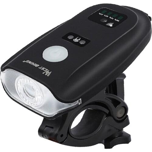 Bike LED Front Lights Waterproof USB Rechargeable Headlamp 4