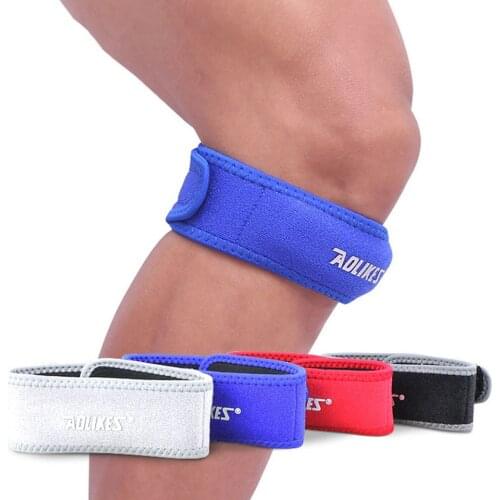 1PCS Adjustable Knee Patella Cushioning Neoprene Band Knee Support Sports Running Knee Brace Pads