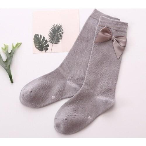 10pair/lot Girls Bow Fashion Cheap Kids Children Lace Ruffle Knee Socks Warmer Booties Wholesale