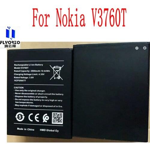 Brand new High Quality 2800mAh V3760T external battery For Nokia V3760T Mobile Phone