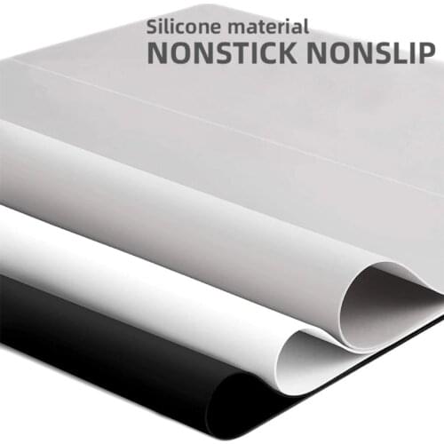 15.7x11.7 inch 3 Pcs Waterproof Silicone Placemat Heat Insulation Table Mat Protector Bakeware Pan Liner Pad