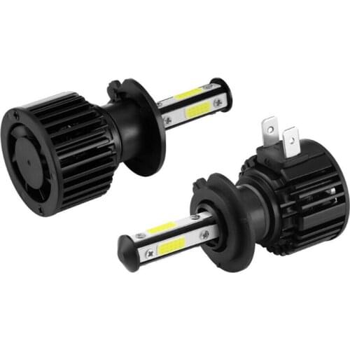 2pcs 4-Sides H7 H11 HB3 9005 HB4 9006 LED Headlight Car Headlamp 6000K Beam Bulb