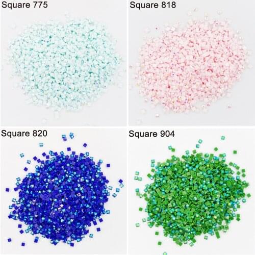 AB diamond Resin Electroplating Mosaic Gift Making Diamond Painting-Square Diamond AB Stone Square Drill Diamond Painting9075200