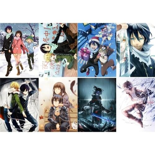Anime Noragami Polypropylene A3 9 pieces Posters wall poster PPP059