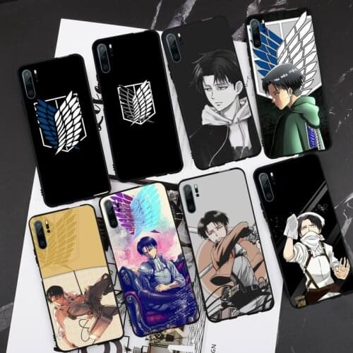Anime Japanese attack on Titan Phone Case For Huawei P20 P30 P40 lite Pro P Smart 2019 Mate 10 20 Lite Pro Nova 5t