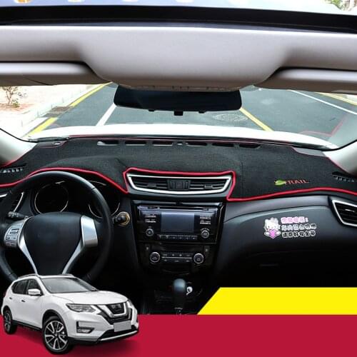 For Nissan X-trail X trail T32 2014-2019 Central control instrument panel shading insulation sunscreen mat decorative mat