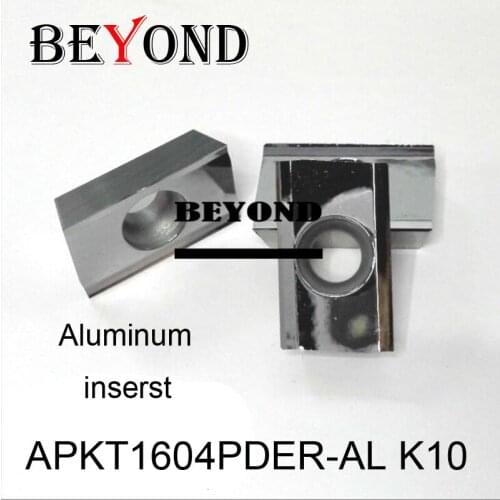 APKT1604PDER-AL K10,APKT 1604 PDER AL beyond Blade For Aluminum insert The Lather boring Bar cnc machine factory Outlet