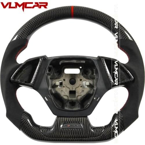 Customized Carbon Fiber Steering Wheel For Chevrolet Camaro 2017+ /Suitable All Models