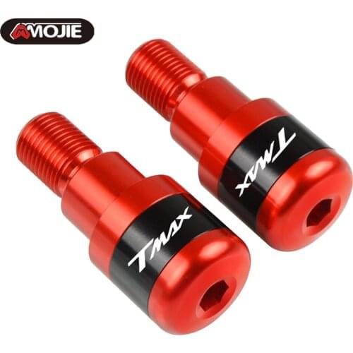 Motorcycle Accessories For YAMAHA TMAX T-Max 500 530 SX DX CNC Aluminum Motorcycle Handlebar Grip Ends Protector for TMAX logo