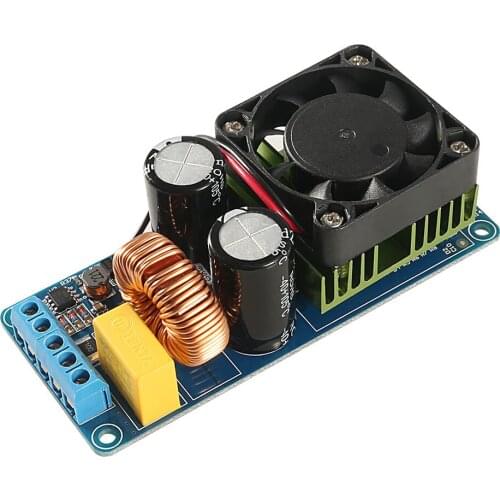 New Arrival IRS2092S AMP 500W Mono Channel Digital Amplifier Class D HIFI Power Board Digital Audio Amplifier Module 20Hz-20KHz
