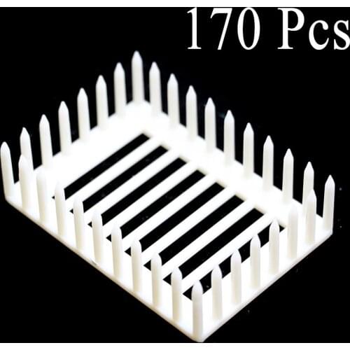 170PCS Wholesale Beekeeping Queen Needle Type Imprison Bee Tool Cage Plastic Catcher Supplies Isolation Apiculture Equipment