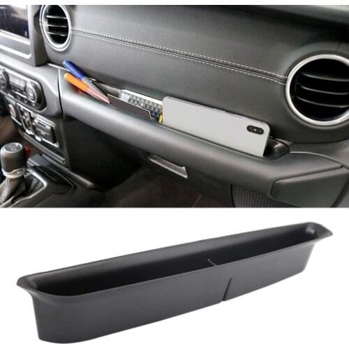 Grab Tray Passenger Storage Tray Organizer for 2018-2019 Jeep Wrangler JL JLU & 2020 Jeep Gladiator JT Grab Handle Accessory Box