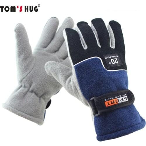 Toms Hug Man Antifreeze Cycling Gloves Outdoor Sports Hiking Winter Bicycle Bike Windstopper Soft Warm Mountaineering Gloves