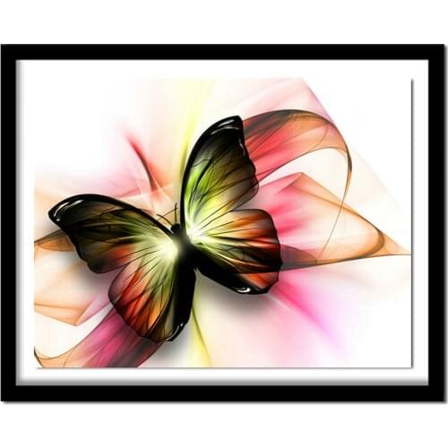 Full Square/Round Drill 5D DIY Diamond Painting " Butterfly " 3D Embroidery Cross Stitch Home Decor XY