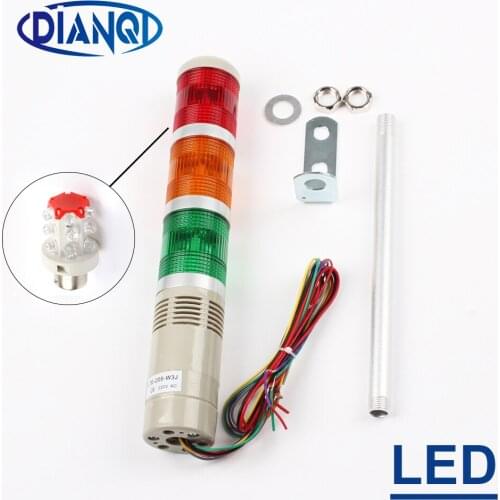 Industrial Multilayer Stack light Multi-layer LED Signal Tower Alarm caution light for machinery LTA-505 Alarm lamp 3 layer