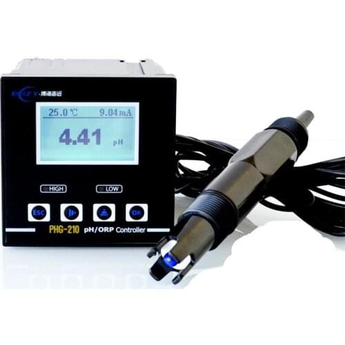 Industrial PH Meter Online PH Meter PH Controller PH Detector PH Transmitter Industrial Online ORP Meter PHG-210