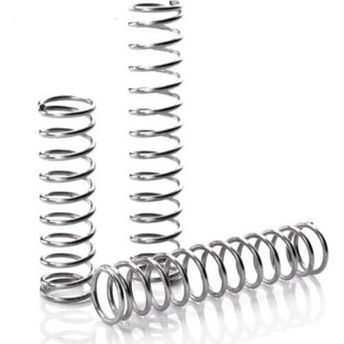 Wire diameter 0.7mm compressed springs Y-spring Wave Return spring 7mm in diameter 5mm-50mm length Stainless steel 304