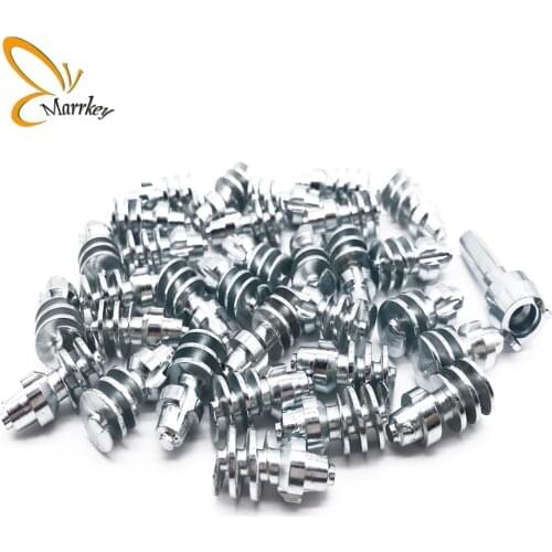 Marrkey MS1912 24.5mm Tire Studs/Spikes for Tires/Ice Screw-in Studs Snow Chians for Huge Equipment(Haul Trucks/Cranes/Loaders)