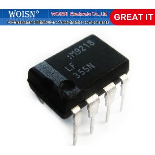 5pcs/lot LF355N LF355 DIP-8 In Stock