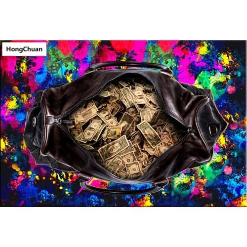 Diamond embroidery, wallet mural, 5D diamond painting full square, diamond inlay, DIY rhinestone picture, cross stitch