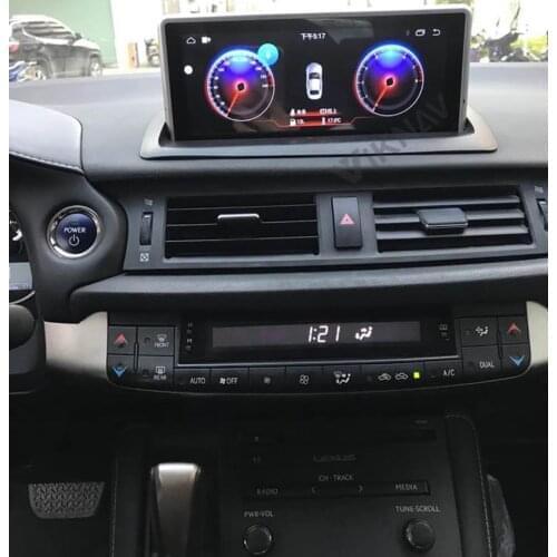 Car gps navigation multimedia player for lexus ct200h 2011-2018 android radio head unit car audio autoradio hd touch screen