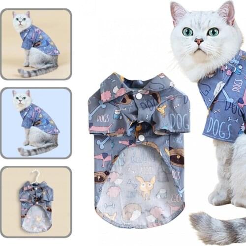 Photography Prop Beautiful Pet Breathable Costume Blouse Blue Dog Costume Creative for Daily Life