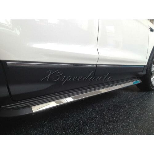 ABS Plastic Chromed Side Molding Trim Cover For Ford Escape Kuga 2013