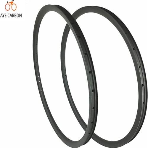 Hot sale Super light carbon rim 29 inch mountain bicycle rims 28mm width 22mm deep tubeless 300 grams 29er bike rims