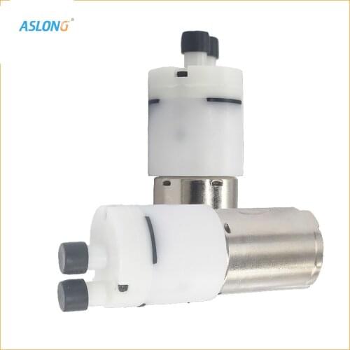 12V Micro Small Water Pump with DC Motor Low Noise Large Flow for drinking Mini KLC Diaphragm Vacuum