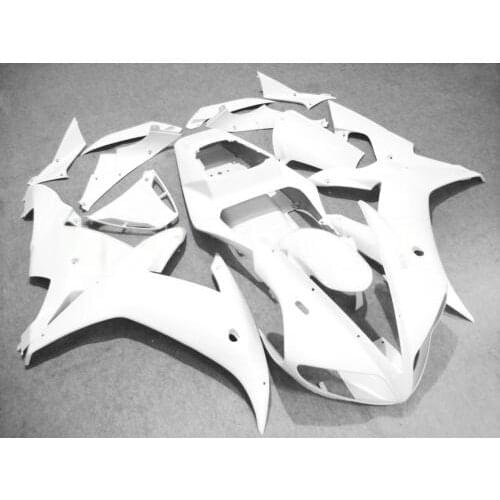 Motorcycle Fairing kit for YAMAHA YZFR1 02 03 YZF R1 2002 2003 YZF1000 yzfr1 02 03 ABS Complete white Fairings set+7gifts YE23