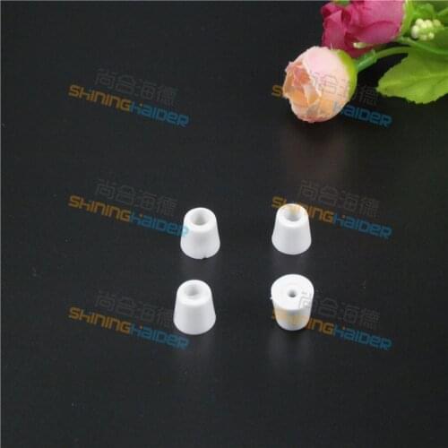 100PCS diameter 12-20mm white soft round rubber foot without gasket machine instrument rubber foot non-slip cabinet feet
