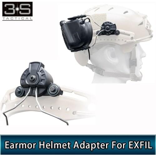 Opsman Eermor Tactical Helmet Rail Adapter For Team Wendy EXFIL M12 Headphones Adapter