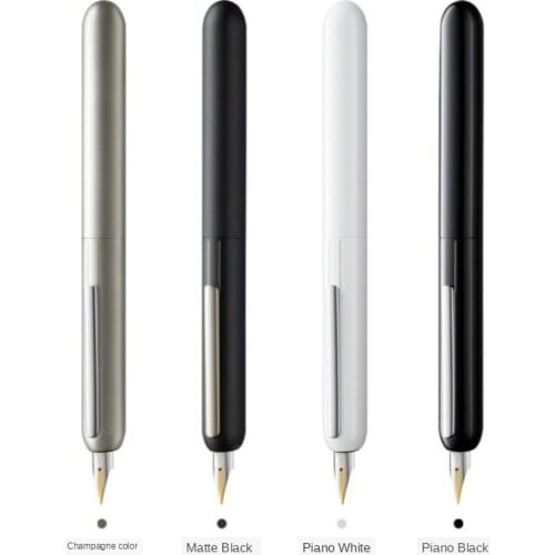 Red Dot Design Award LM Dialog Focus 3 Fountain Pen Black Titanium Tip EF Nib Fashion Writing Smooth Ink Retractable Pens