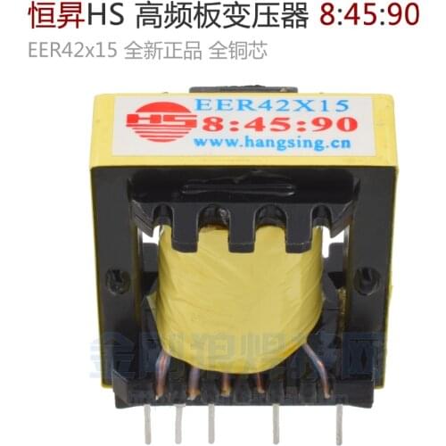 EER42x15 8:45:90 argon arc welding machine high voltage arc plate high frequency transformer compatible EER43x15