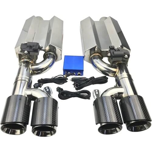 Exhaust valve muffler 51mm63mm70mm76mm electric valve muffler valve + A.K tail throat muffler exhaust valve electric control car